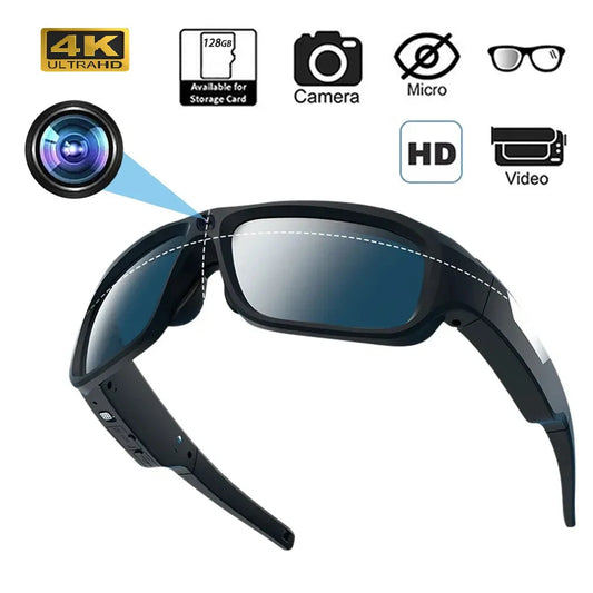 4K HD Lunette Mini Camera 